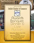 DeKalb Chamber Banquet 2022 is almost here. It's March 19, 2022 at the First Baptist Family Life Center at 6 PM