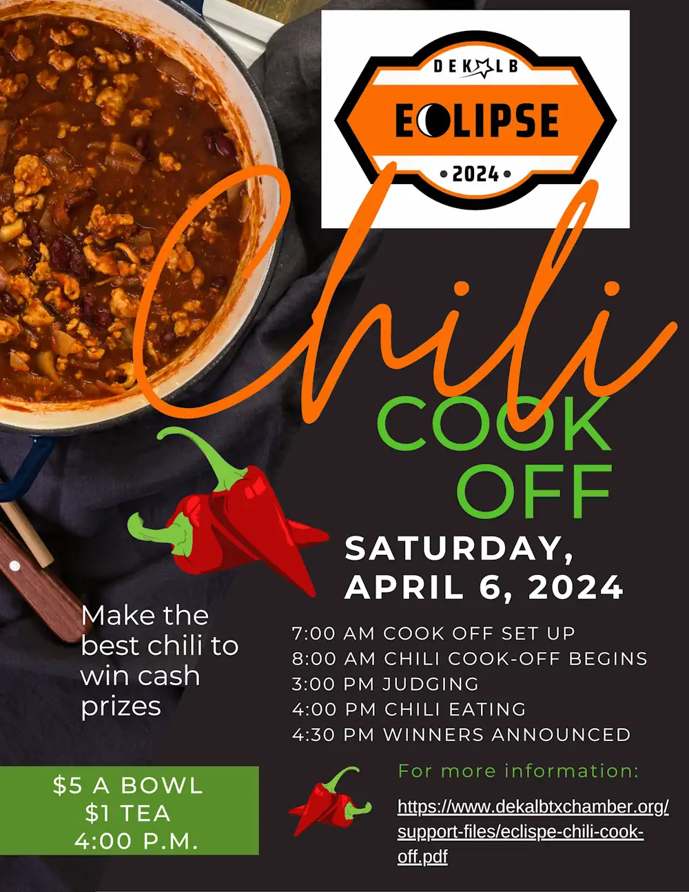 Chili Cook Off - Solar Chili Cook Off - Solar
