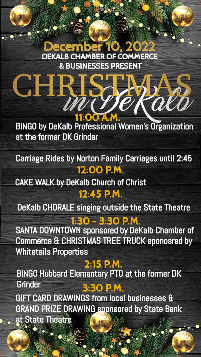 Christmas in DeKalb Poster 2 Christmas in DeKalb Poster 2