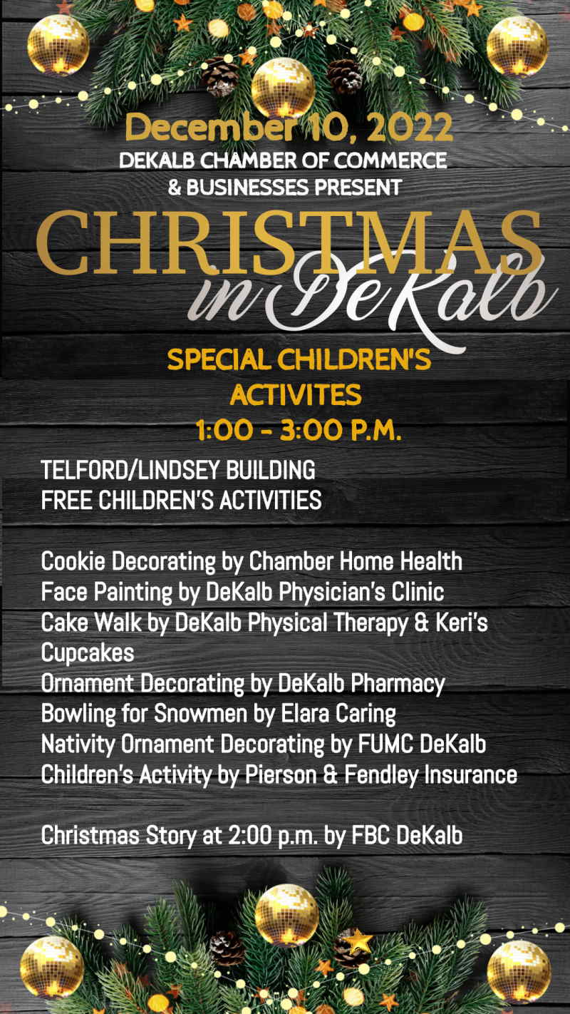 KIds Christmas in DeKalb KIds Christmas in DeKalb
