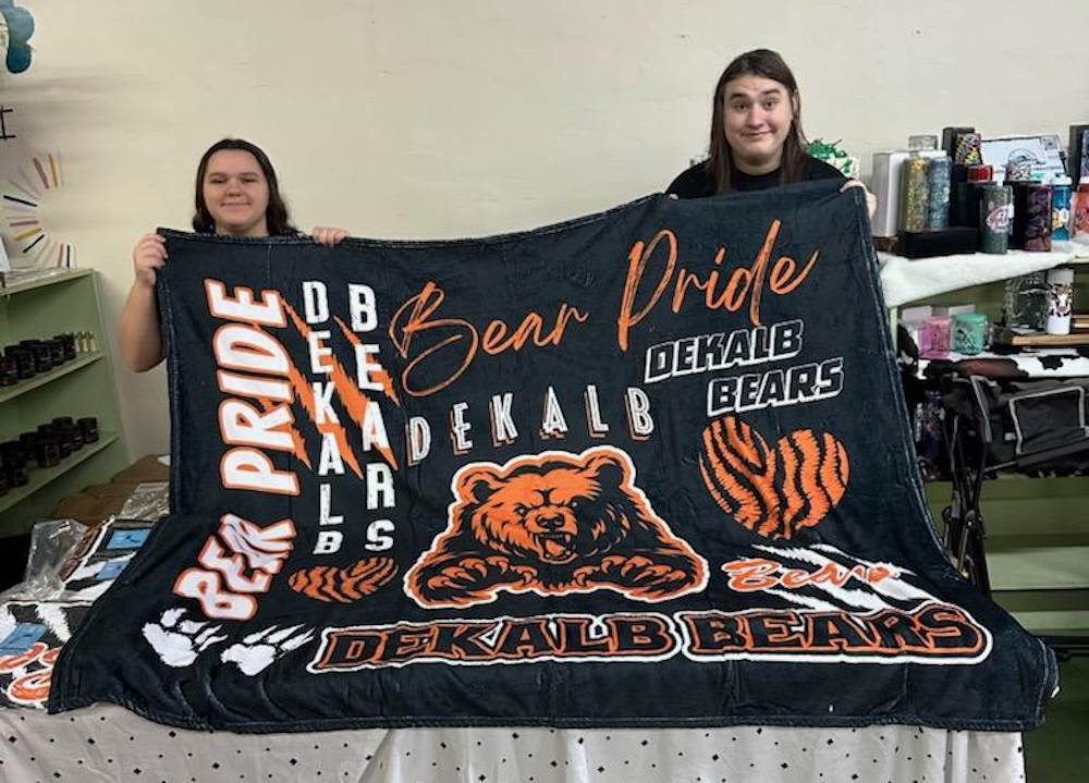 DeKalb HS Bear Pride Blanket - on Sale for only $30