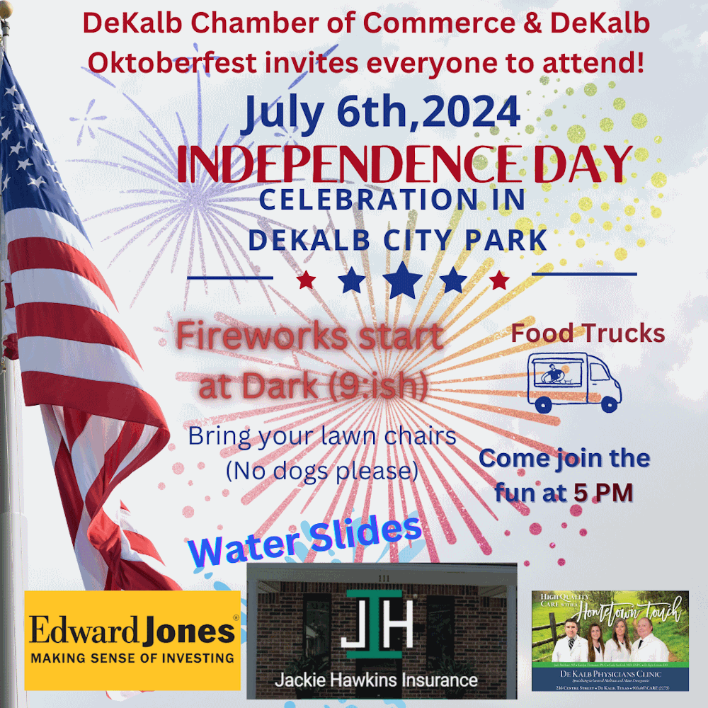 July 6 Poster with Sponsors