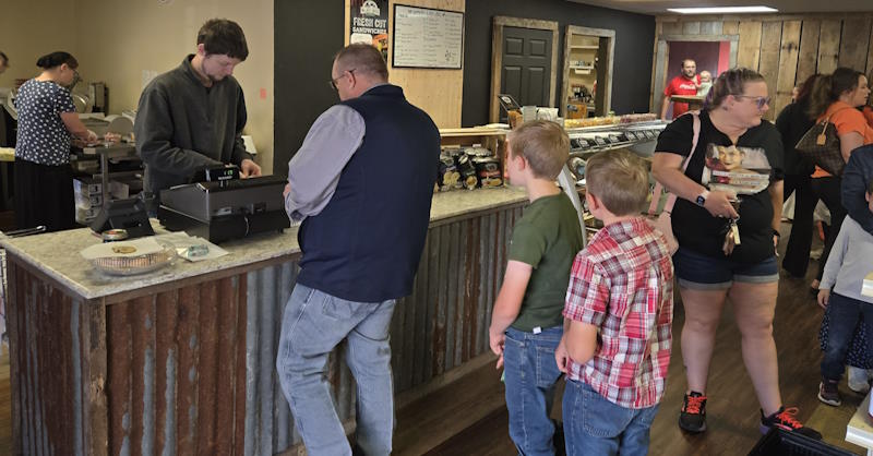 Simple Life Market Ribbon Cutting