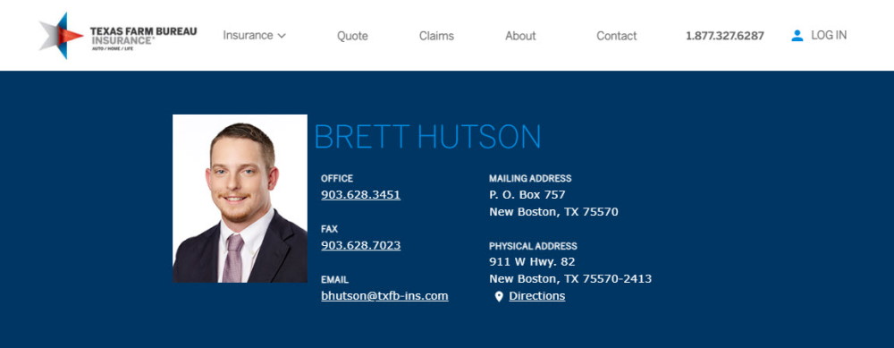 Texas Farm Bureau Insurance - Brett Hutson